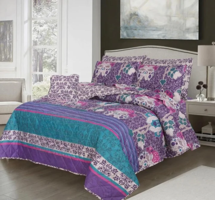 "Elegant King Size Bed Sheet – Soft Cotton, Wrapped Elegantly for Special Occasions"