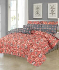 "Elegant King Size Bed Sheet – High-Quality Cotton, Ideal for Gifting"