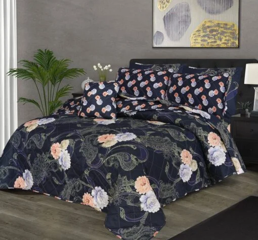 "Elegant King Size Bed Sheet – High-Quality Fabric and Beautiful Gift Wrapping"
