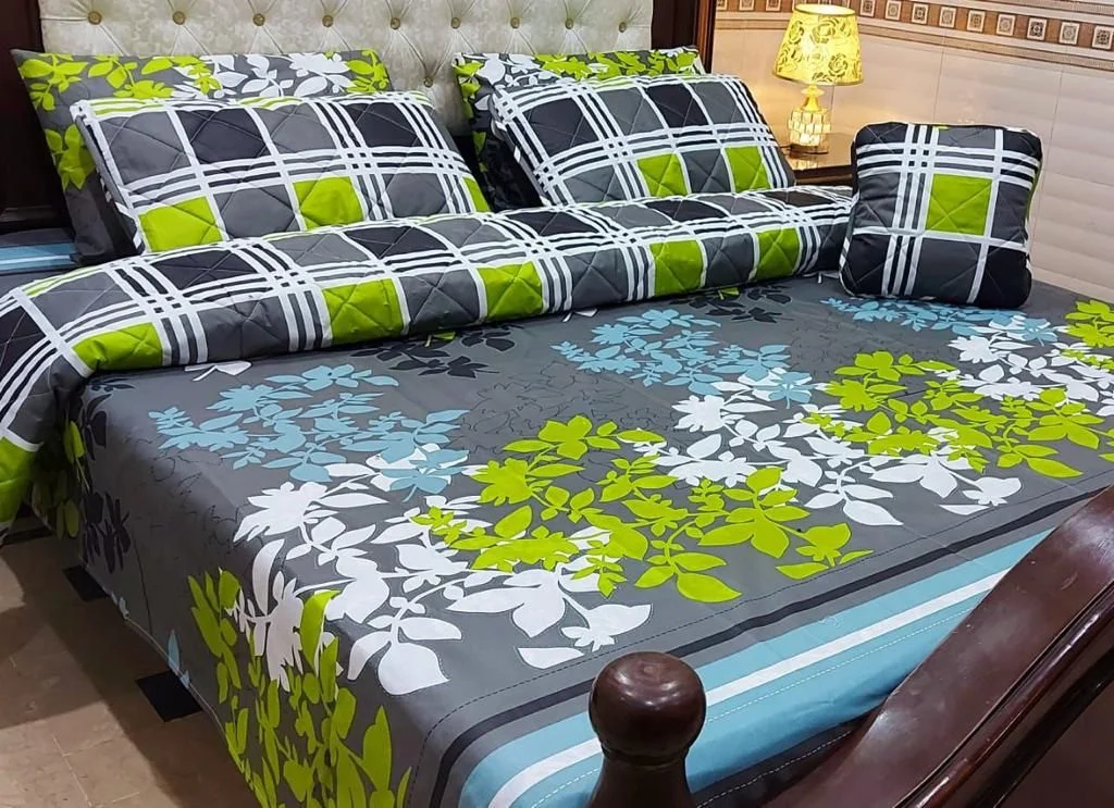 "Double Bed Sheet Set – Soft Cotton with Beautiful Gift Packaging"