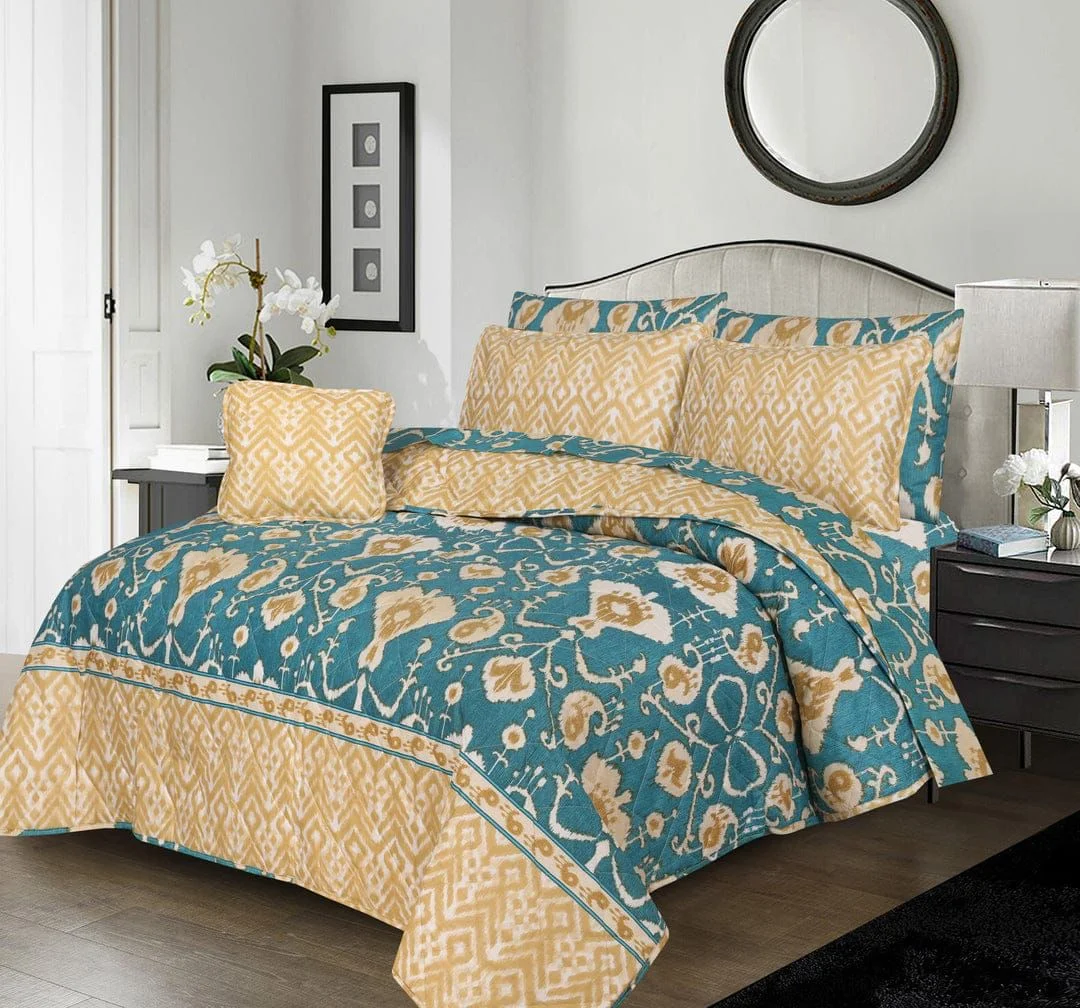 "Elegant King Size Bed Sheet Set – Luxurious Bedding with Premium Gift Packing"