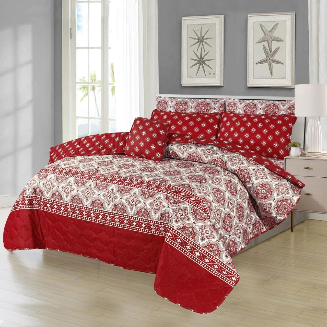 "Buy Double Bed Sheet with Premium Gift Wrapping – Elegant and Comfortable"
