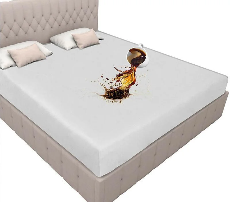 "Shop Waterproof King Size Bed Sheet – Comfortable, High-Quality, and Water-Resistant"