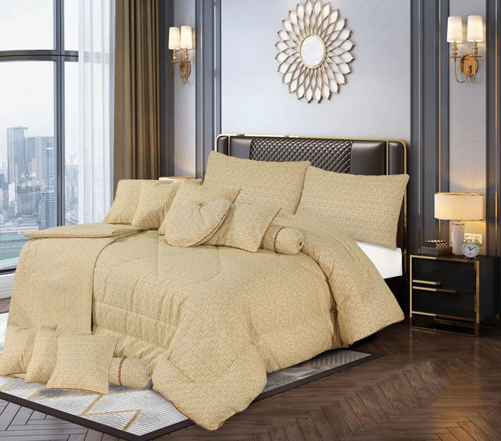 "Shop Fancy King Size Comforter Set – Perfect for Comfort and Style"