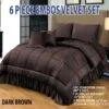 "Fancy Wedding Bed Sheet Set – Luxury and Elegance for Your Big Day"