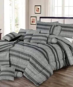 "Luxurious King Size Comforter Set – Stylish and Cozy for Your Bedroom"