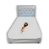 "Single Waterproof Mattress Cover – Ideal for Protection Against Spills"