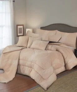 "Buy Fancy Double Bed Comforter Set – Perfect for Year-Round Comfort"