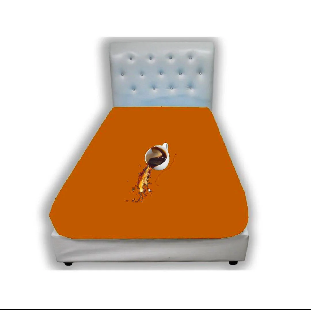 "Single Waterproof Mattress Protector – Durable, Breathable, and Effective"