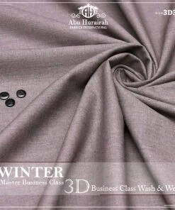 3D Business Class Wash & Wear Unstitched Suit Men Global Traveler Suit