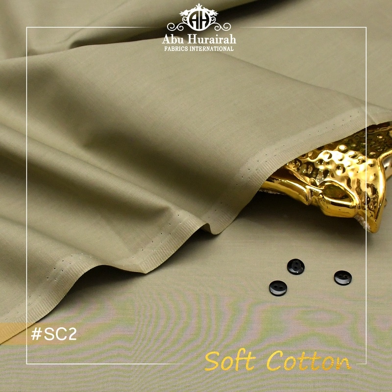 Majestic Dream Soft Cotton Unstitched Suit for Men - Premium