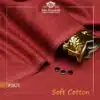 "Soft Cotton Men Unstitched Suit – Great for Summer, Discounted for a Limited Time"