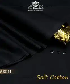 "Soft Cotton Men Unstitched Suit – Summer Sale, Get Yours at Discounted Price"