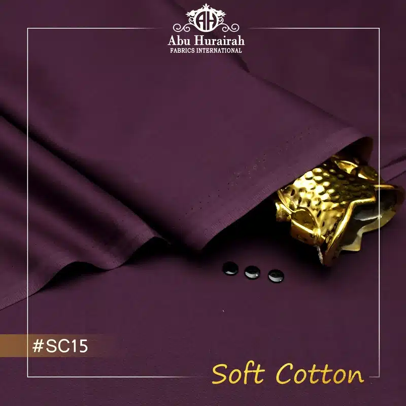 "Soft Cotton Men Unstitched Suit – On Sale Now for the Summer Season"