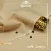 "Soft Cotton Men Unstitched Suit – Discounted Price, Perfect for Summer Wear"