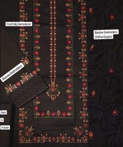 Ladies Fancy 3PC Lawn Printed Suit