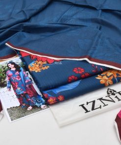 Ladies 3PC Bana Dora Lawn Printed Suit