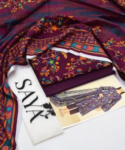 Ladies 3PC Tana Dora Lawn Printed Suit