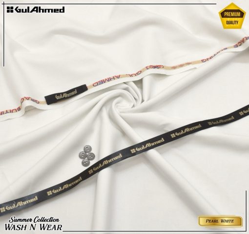"Sale on Gul Ahmad Unstitched Men’s Suit – Wash and Wear comfort"