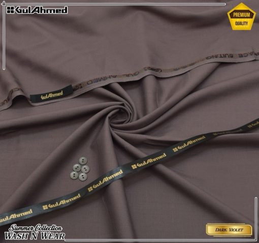 "Men’s Wash & Wear by Gul Ahmad – Stylish unstitched suit at discounted price"