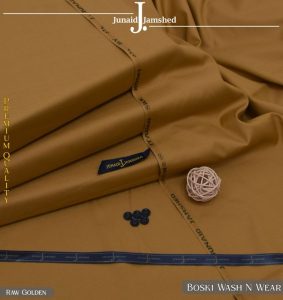 Junaid Jamshed Men’s Wash & Wear Unstitched Suits – Summer 2025 Collection in Pakistan