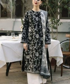 Zara Shahjahan Embroidered Lawn Suit with Tarkashi Voil Dupatta