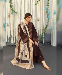 Asling 3PC Digital Printed Suit – Monal Inspired Design for Elegant Summer Style