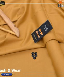 Khaadi-Inspired Wash & Wear Unstitched Suit for Men