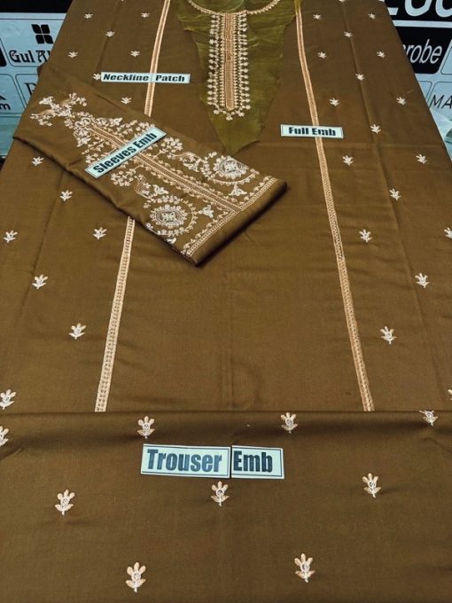 This 2 piece embroidered lawn suit from MariaB