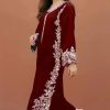 MariaB 2PC Summer Lawn Suit – Front Embroidered Shirt & Sleeves with Plain Trouser