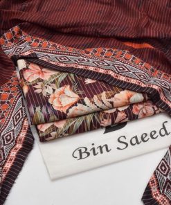 Bin Saeed Ladies 3PC Lawn Printed Suit Design 31