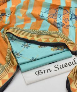 Bin Saeed Ladies 3PC Lawn Printed Suit Design 13