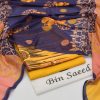 Bin Saeed Lawn Design 47 - 3 Piece Unstitched Summer Suit 2025 | Printed Lawn Shirt, Dyed Trouser, Chiffon Dupatta | Stylish Women Wear | Bin Saeed Collection