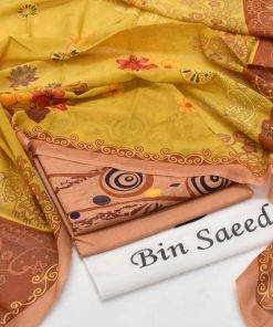 Bin Saeed Ladies 3PC Lawn Printed Suit Design 8