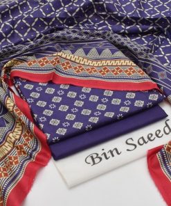 Bin Saeed Ladies 3PC Lawn Printed Suit Design 47