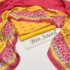 Bin Saeed Lawn Design 67 - 3 Piece Unstitched Summer Suit 2025 | Printed Lawn Shirt, Dyed Trouser, Chiffon Dupatta | Stylish Women Wear | Bin Saeed Collection