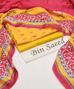 Bin Saeed Ladies 3PC Lawn Printed Suit Design 70