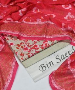 Bin Saeed Ladies 3PC Lawn Printed Suit Design 32