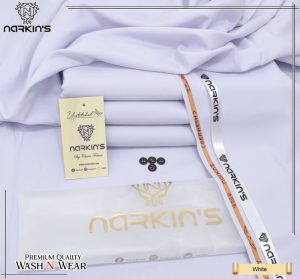 Narkin's winter wash and wear men unstitched fabric on sale