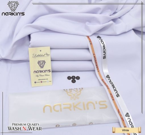 Narkin's winter wash and wear men unstitched fabric on sale