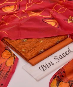 Bin Saeed Ladies 3PC Lawn Printed Suit Design 60