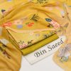 Bin Saeed Lawn Design 18 - 3 Piece Unstitched Summer Suit 2025 | Printed Lawn Shirt, Dyed Trouser, Chiffon Dupatta | Stylish Women Wear | Bin Saeed Collection