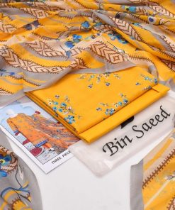 Bin Saeed Ladies 3PC Lawn Printed Suit Design 42