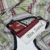 Bin Saeed Lawn Design 43 - 3 Piece Unstitched Summer Suit 2025 | Printed Lawn Shirt, Dyed Trouser, Chiffon Dupatta | Stylish Women Wear | Bin Saeed Collection