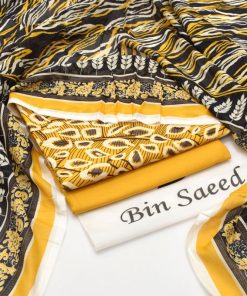 Bin Saeed Ladies 3PC Lawn Printed Suit Design 29