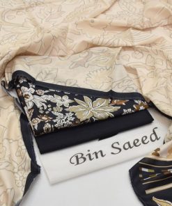 Bin Saeed Ladies 3PC Lawn Printed Suit Design 22