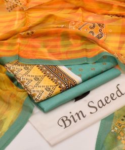 Bin Saeed Ladies 3PC Lawn Printed Suit Design 63
