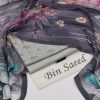 Bin Saeed Lawn Design 48 - 3 Piece Unstitched Summer Suit 2025 | Printed Lawn Shirt, Dyed Trouser, Chiffon Dupatta | Stylish Women Wear | Bin Saeed Collection
