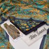 Bin Saeed Lawn Design 23 - 3 Piece Unstitched Summer Suit 2025 | Printed Lawn Shirt, Dyed Trouser, Chiffon Dupatta | Stylish Women Wear | Bin Saeed Collection