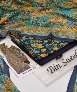 Bin Saeed Ladies 3PC Lawn Printed Suit Design 25